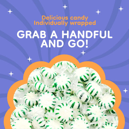 shelf-stable hard candy format suitable for candy dishes and long-term storage