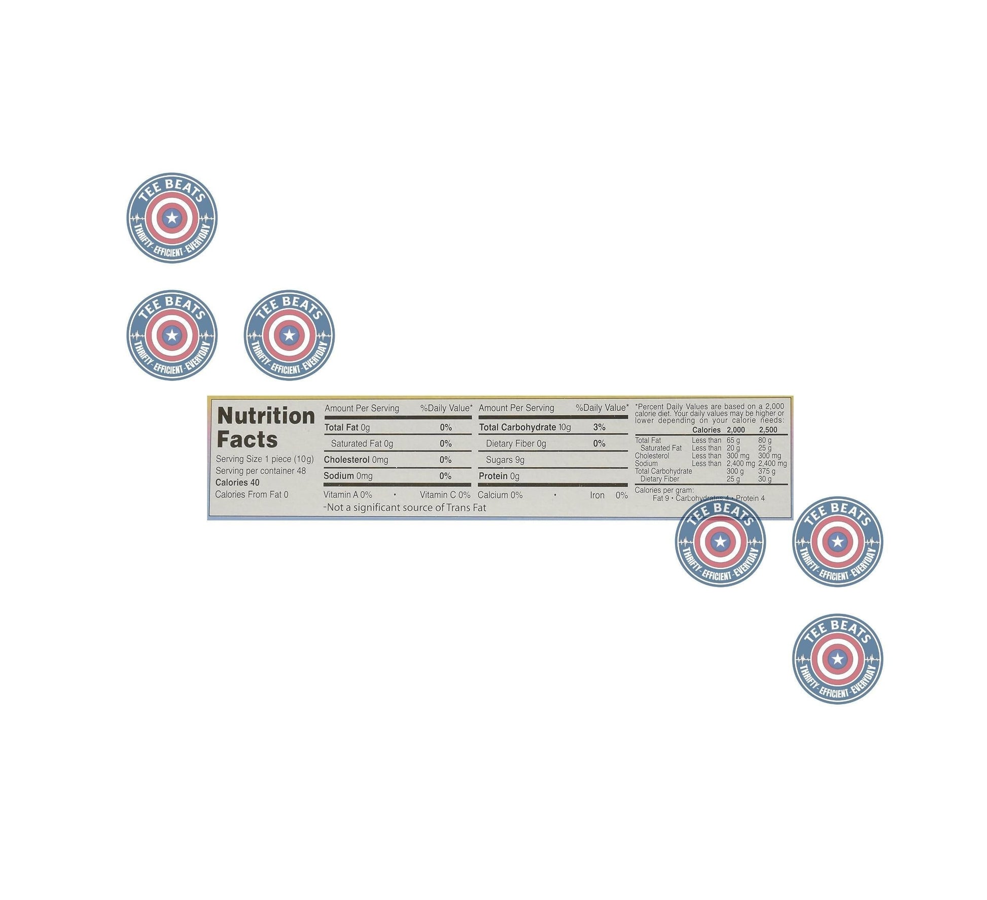 shelf-stable wrapped candy