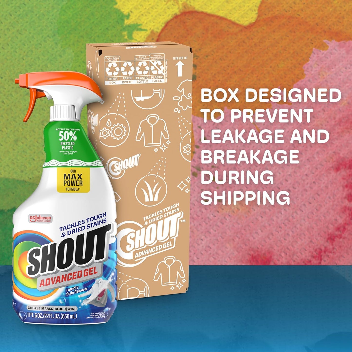 Shout Advanced Gel Stain Remover – Practical Housewarming Gift for New Homeowners and Newlyweds
