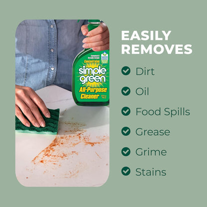 Simple Green Multi-Surface Formula – Camping Gear, Cooler, and Grill Cleaner for Open-Air Living