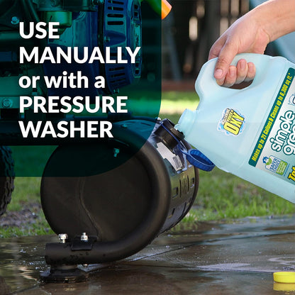 Simple Green Oxy Solve Outdoor Cleaner – 1 Gal Non-Toxic Solution Safe Around Kids, Pets, and Plants
