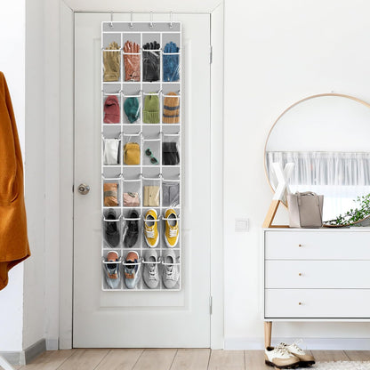 Simple Houseware 24 Pocket Door Organizer – Focused Study Space Storage for Shared Apartments