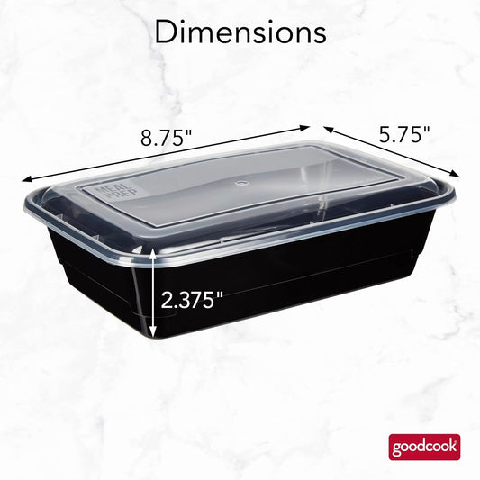 single 4-cup compartment with embossed volume measurement markings