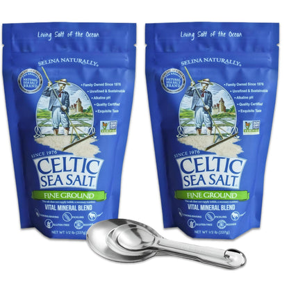 single-ingredient composition (pure sea salt) with no additives or anti-caking agents