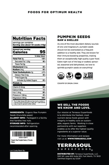 single-ingredient formulation with no additives, preservatives, or added salt