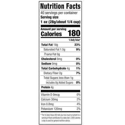 single-ingredient product (just walnuts)