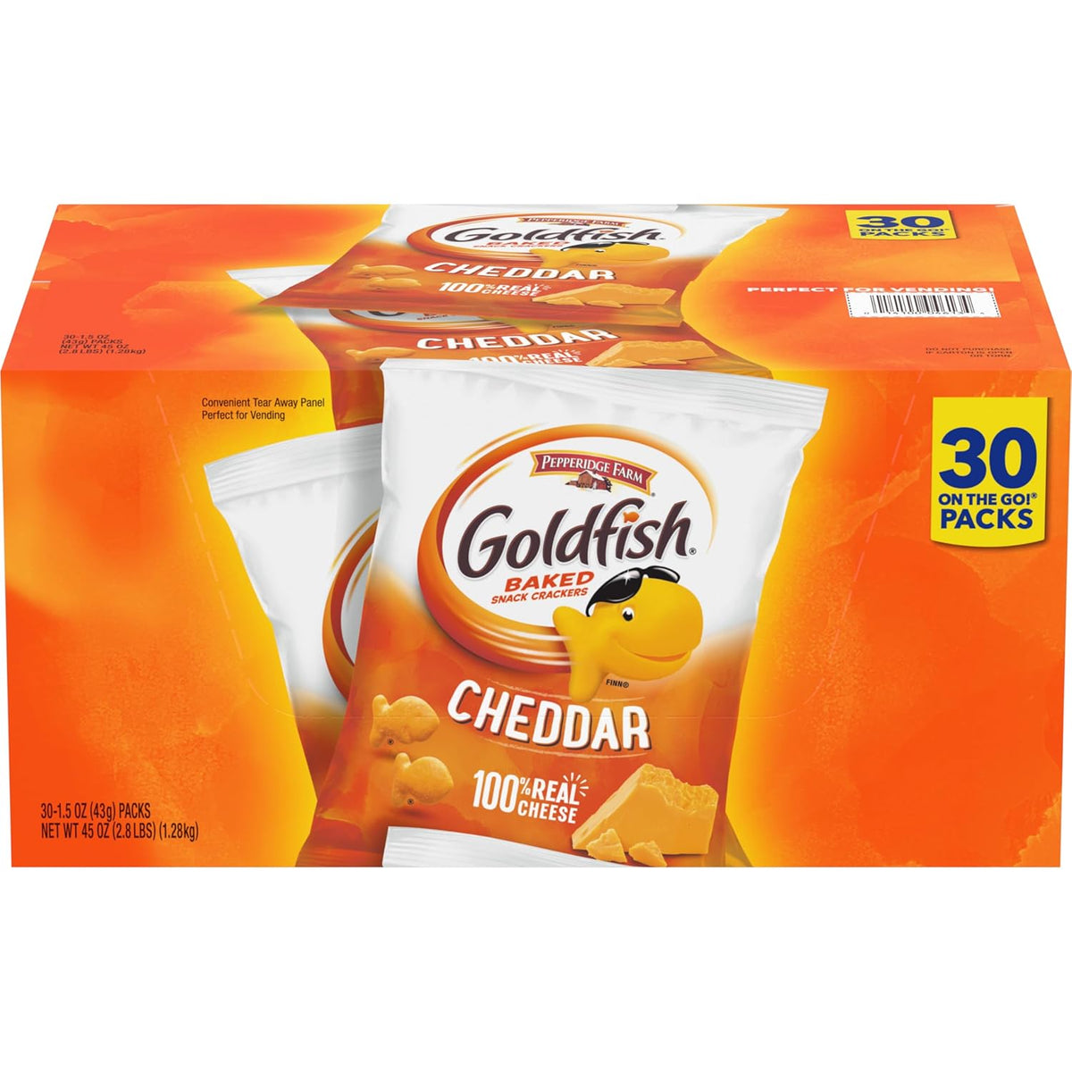 single-serve 0.9 oz (or 1 oz) snack packs arranged in a multi-pack tray of 9 (sold as a pack of 2 = 18 total)