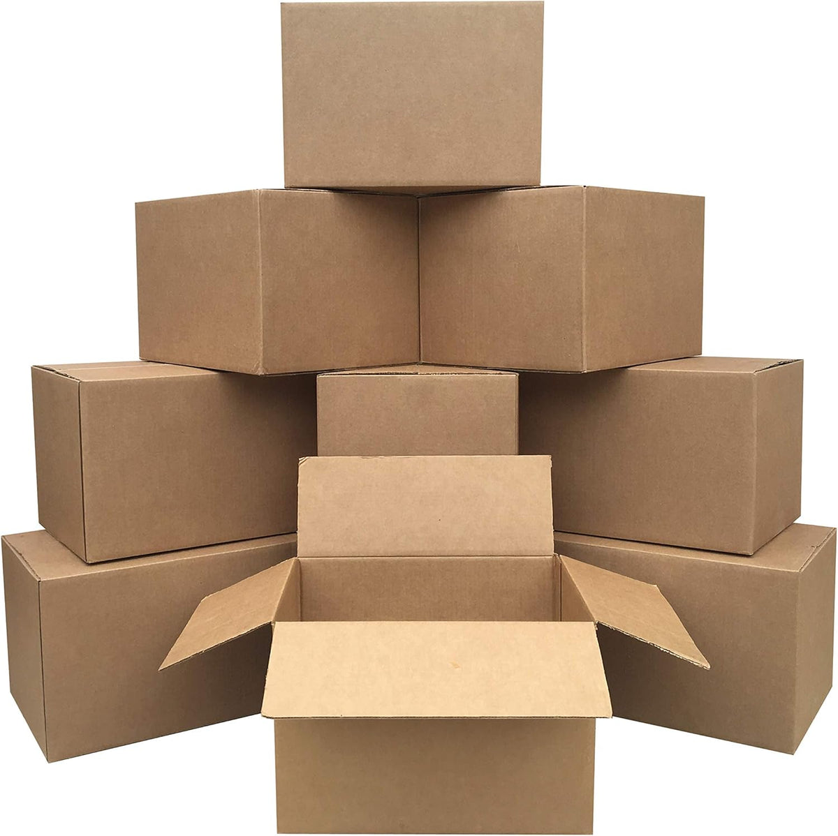 single-wall professional-grade corrugated cardboard construction