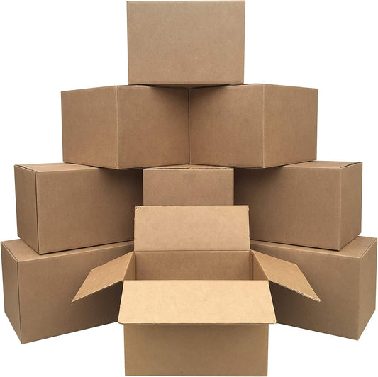 single-wall professional-grade corrugated cardboard construction