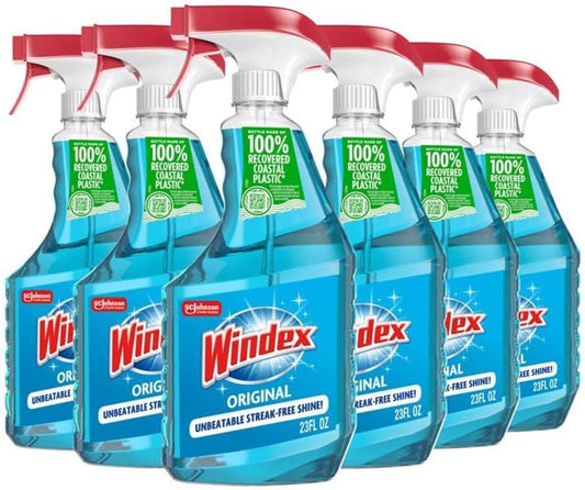 six 23 fl oz trigger-spray bottles for bulk value