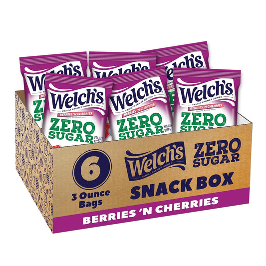 six 3oz individually wrapped snack packs per box (or 12 in the bulk variant)