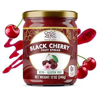 six fruit flavor variants: strawberry, orange marmalade, cherry, raspberry, blueberry, grape