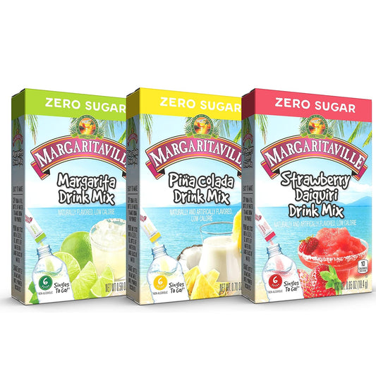 six individually portioned powdered drink sticks per box (30 sticks in bulk variant)