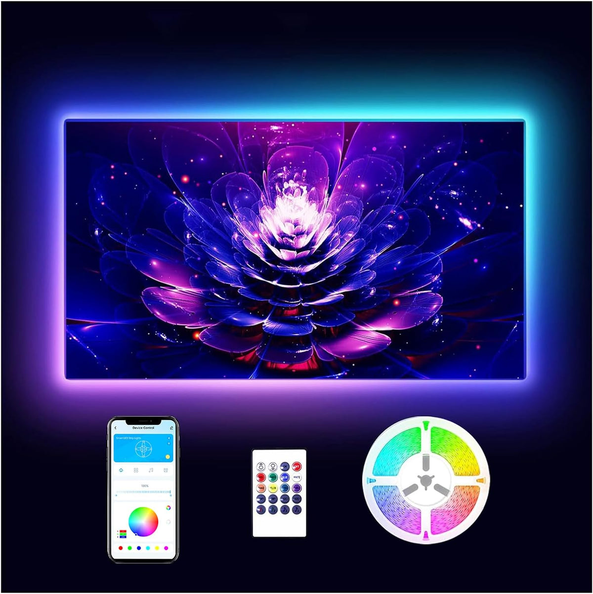 six length variants from 9.8ft to 20ft matched to tv sizes from 32-inch up to 75-inch+