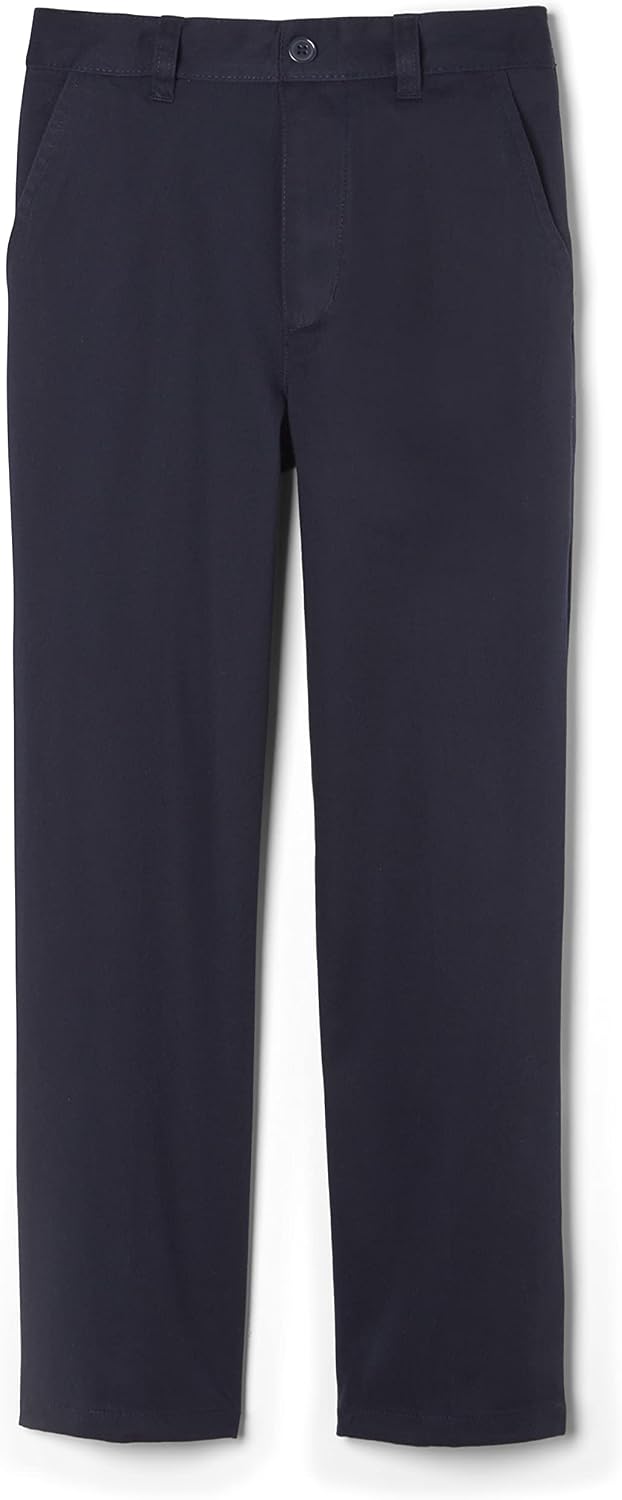 size range spanning toddler (2t) through big kid (20) in both standard and husky cuts