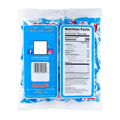 size variants ranging from 46-count single-flavor bags to 425-count bulk and 5-pound bulk