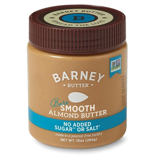 skin-free, blanched california almonds for smooth spreadable texture