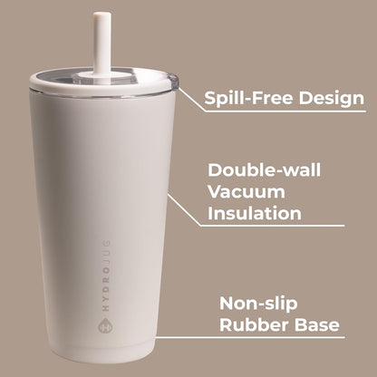 slim base engineered to fit standard car cup holders