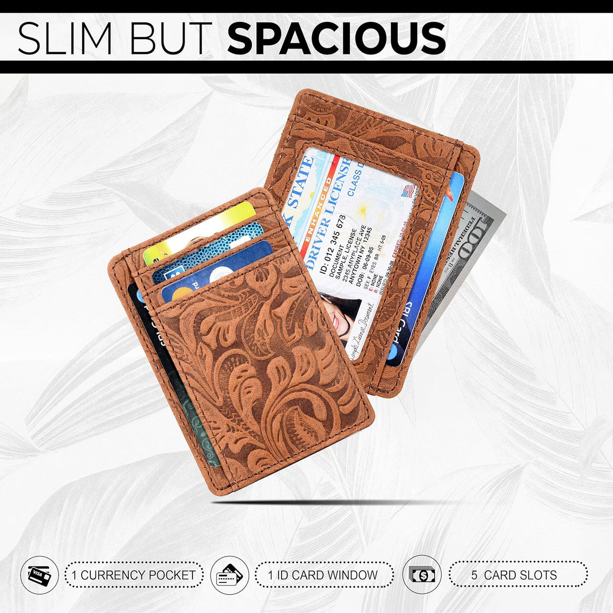 slim form factor measuring 2" x 1" x 2" and weighing 18.14 g
