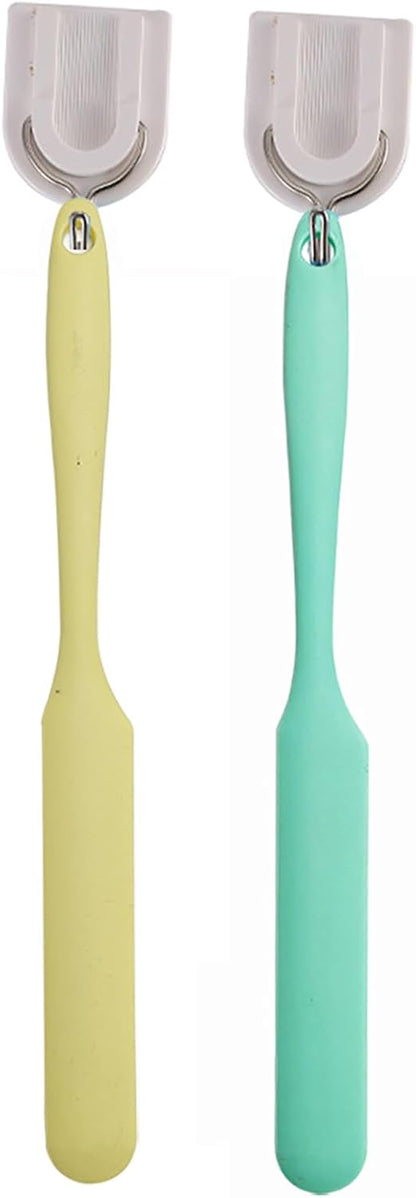 Slim Silicone Spatula Set – Eye Catching Countertop Tool for Modern Home Baker Kitchens, 9.5 Inch