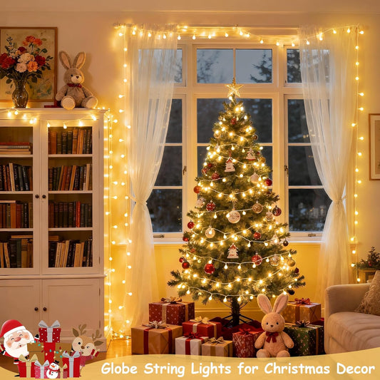 smart remote control with 8 lighting modes, timer function, and brightness adjustment