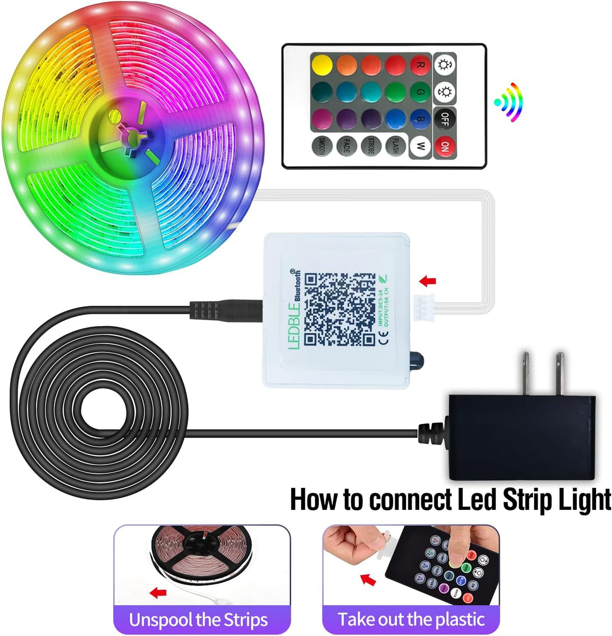 smart timing on/off scheduler for automatic sleep and wake lighting