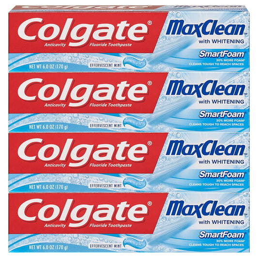 smartfoam formula that produces 30% more foam than leading fluoride toothpaste