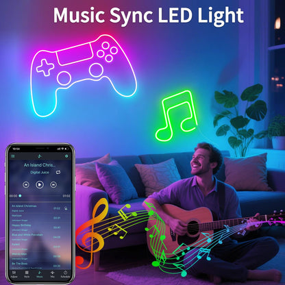 smartphone app control with 16 million rgb color options