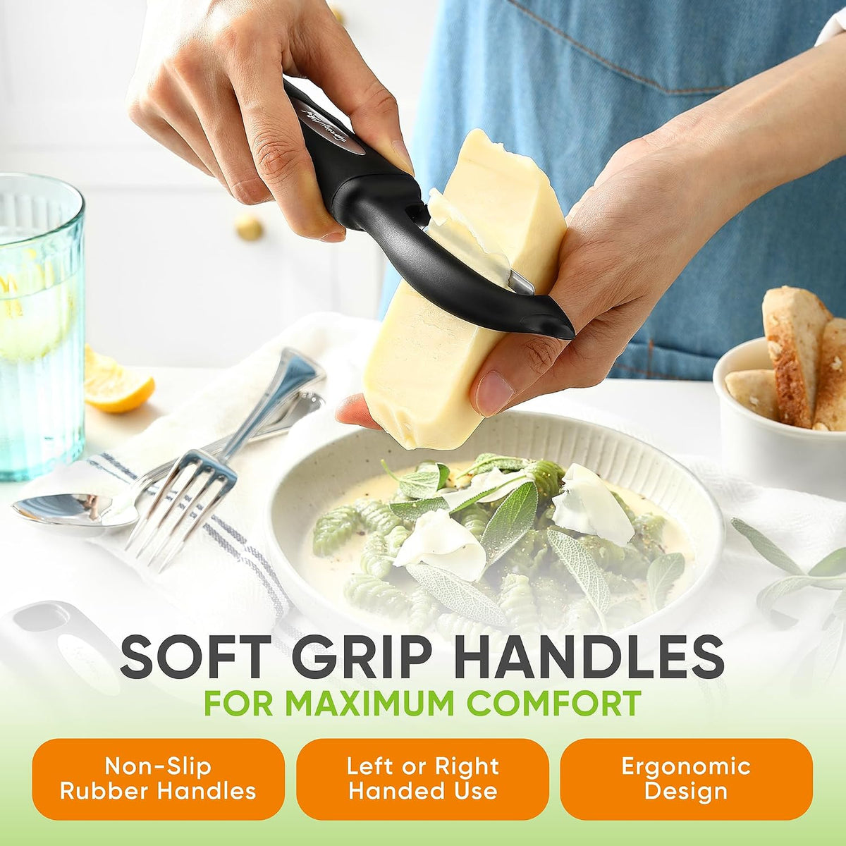 smooth glide technology that resists peel clogging