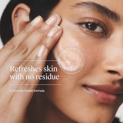 soap-free, alcohol-free, and oil-free formulation