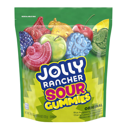soft and chewy gummy texture with a sweet-and-sour coating