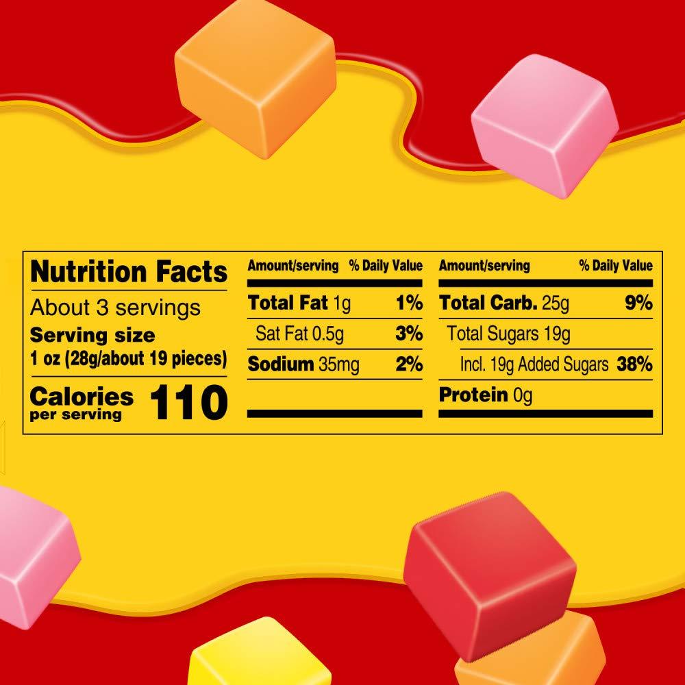 soft chewy candy consistency with 86°f melting point