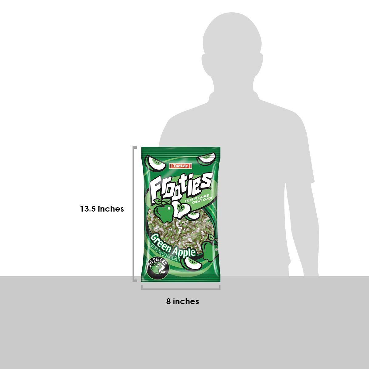 soft chewy tootsie roll texture with long-lasting flavor