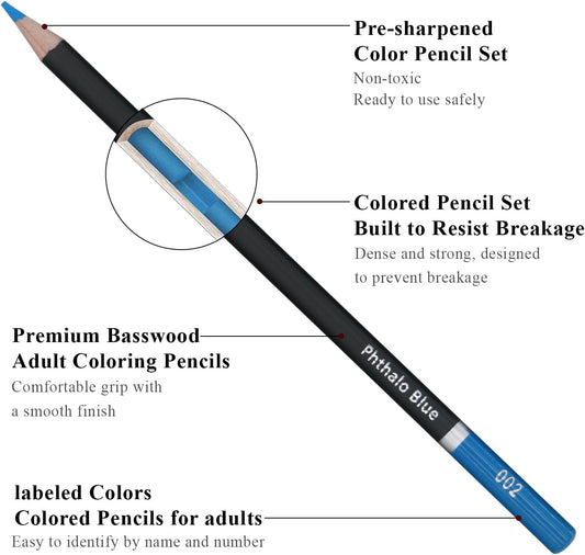 soft-core leads with high pigmentation optimized for blending, layering, and burnishing