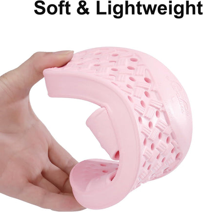 soft outer sole with washable, easy-rinse material