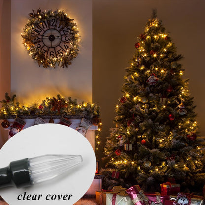 Solhice 20ft Twinkle Fairy Lights Warm White – Playroom and Girls Bedroom Wall Decor with Auto Timer
