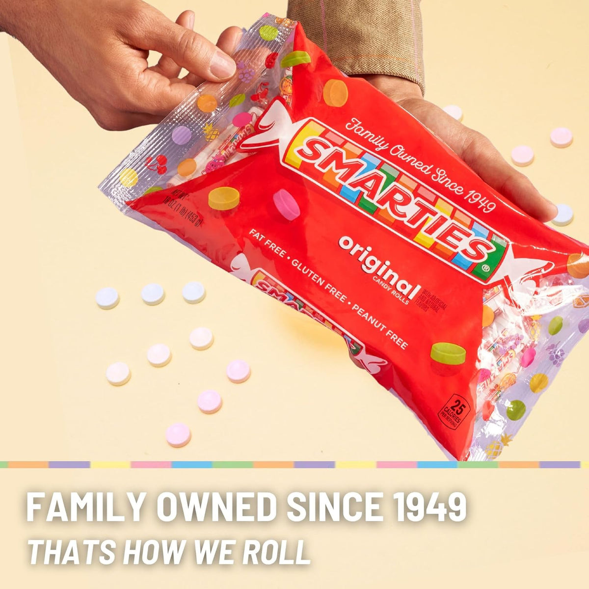 solid lollipop form that resists melting and contains no messy liquid