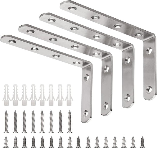 solid stainless steel construction with brushed finish (rustproof, anti-corrosion)