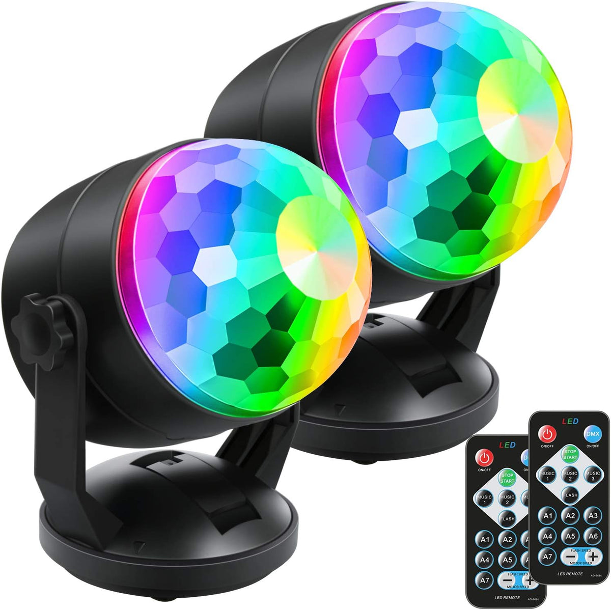 sound-activated motion-synchronized lighting mode