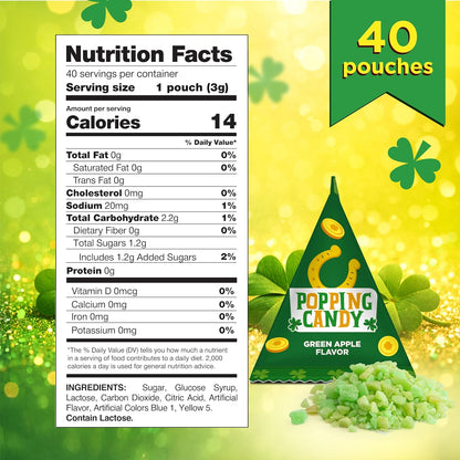 sour green apple flavor with sharp citric acid tang