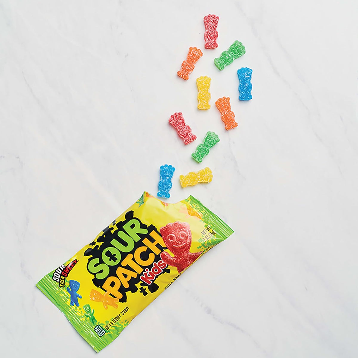 SOUR PATCH KIDS and SWEDISH FISH Mini Bulk Candy Box – Birthday Party Favors, Stocking Stuffers, and Easter Basket Add-Ins