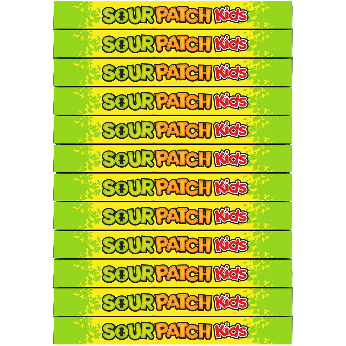 SOUR PATCH KIDS Assorted Fruit Candy, 12 Individually Boxed 3.5 oz Servings for Playdates and Lunches