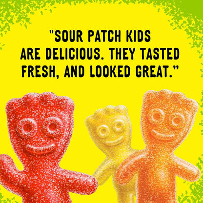 SOUR PATCH KIDS Assorted Gummy Snack Packs, Valentine's Day Classroom Exchange Treats for Kids