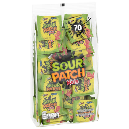 SOUR PATCH KIDS Assorted Gummy Snack Packs, Valentine's Day Classroom Exchange Treats for Kids