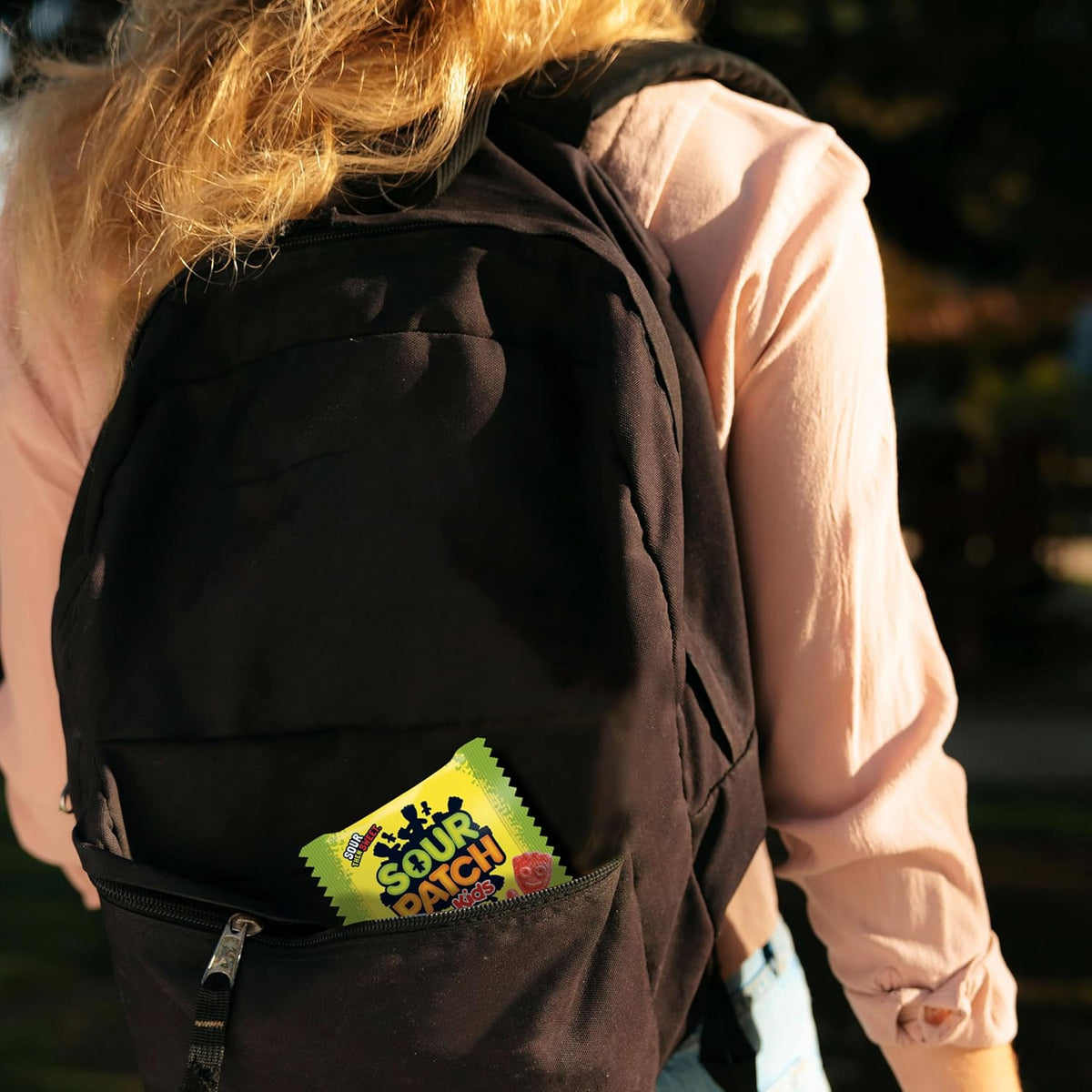 SOUR PATCH KIDS Assorted Gummy Snack Packs, Valentine's Day Classroom Exchange Treats for Kids