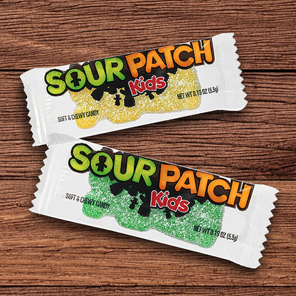 SOUR PATCH KIDS Big Kids Bulk Candy for Classroom Parties, Birthday Treats, and Playroom Snack Bowls, 240 Count
