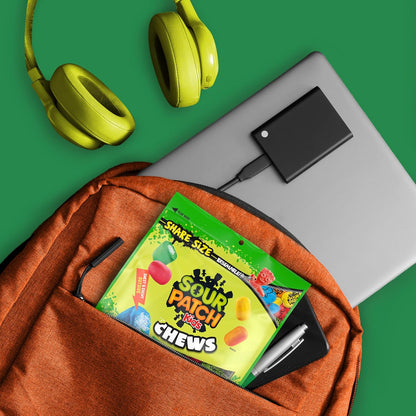 SOUR PATCH KIDS Soft Chews Candy – Individually Wrapped Goody Bag Fillers for Birthday Parties