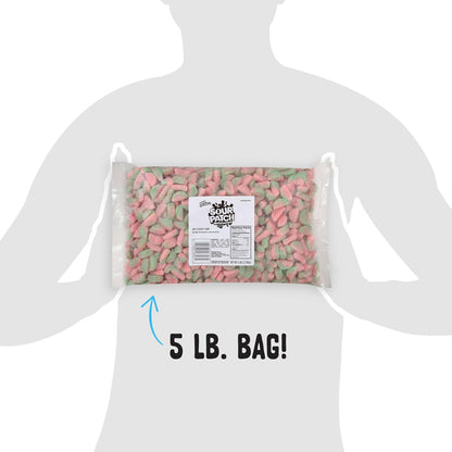 SOUR PATCH KIDS Watermelon Sliced Sour Then Sweet Candy, 80 oz Bulk Gift Pack for Hostess Gifting, Stocking Stuffers, and Care Packages