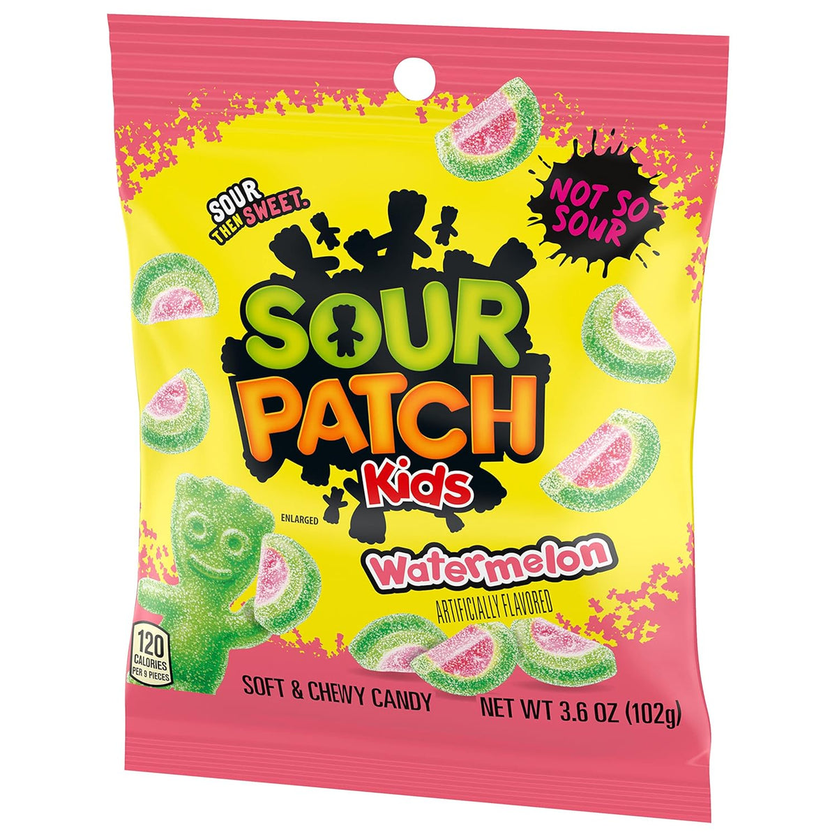 SOUR PATCH KIDS Watermelon Soft & Chewy Candy – Office Break Room Snack Refill for Shared Pantry Stations