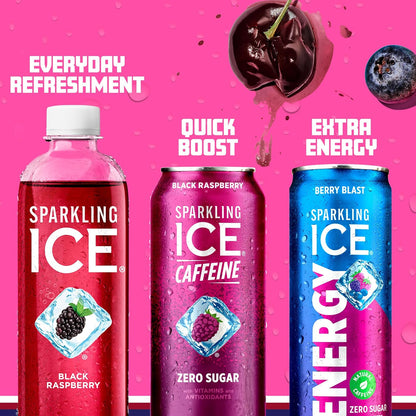 Sparkling Ice Energy Gift Bundle – Birthday Gift for the Busy Professional Who Hates Afternoon Crashes